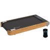 Soozier Under Desk Treadmill, 2.5HP Portable Walking Pad with Bluetooth Speaker, Wheels, Remote Control, LED Display, 265 lbs. Weight Capacity