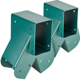 VEVOR A-Frame Middle Swing Set Brackets, Heavy Duty Carbon Steel Swing Set Hardware with Mounting Hardware