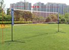 Portable Large Volleyball Net Badminton Net with Carrying Bag Stand/Frame 17FT