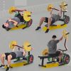 Weight Chest Press Bench - Weight Bench Press Machine 11 Adjustable Positions Flat Incline for Chest & Arm Ab Workout