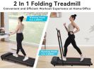 NEW Folding Walking Pad Under Desk Treadmill for Home Office -2.5HP Walking Treadmill With Incline 0.5-7.5MPH 265LBS Capacity Treadmill for Walking Ru