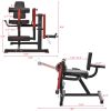 Leg Extension and Curl Machine - Leg Exercise Machine with Adjustable Seat Backrest and Rotary Leg Extenstion