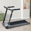 Folding Electric 3.5HP Treadmill Medium Running Machine Motorised Gym 330lb