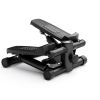 Mini Fitness Stepper, Hydraulic Fitness Stepper with Resistance Bands and Display, Silent Design, Weight Capacity 300LBS