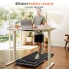 Under Desk Treadmill with Incline, Walking Pad for Home/Office, Portable Walking Treadmill 2.5HP